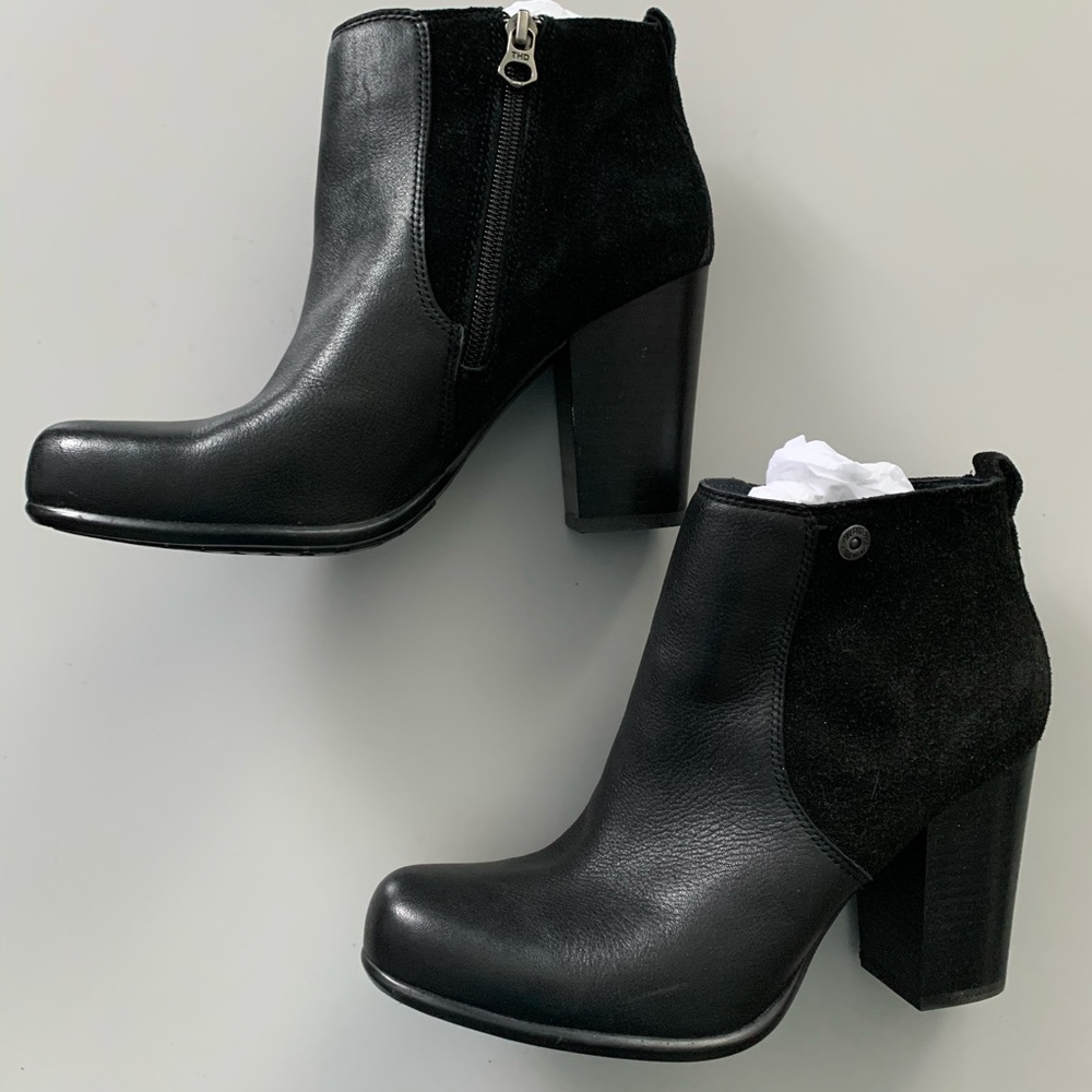 Boots Tommy Hilfiger sz 8.5 black never worn